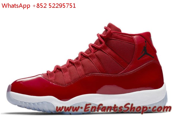 retro 11 rouge